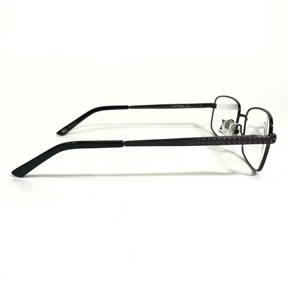 Cutter & Buck Eyeglasses Frames Locust Gunmetal Black Rectangular 54-16-135